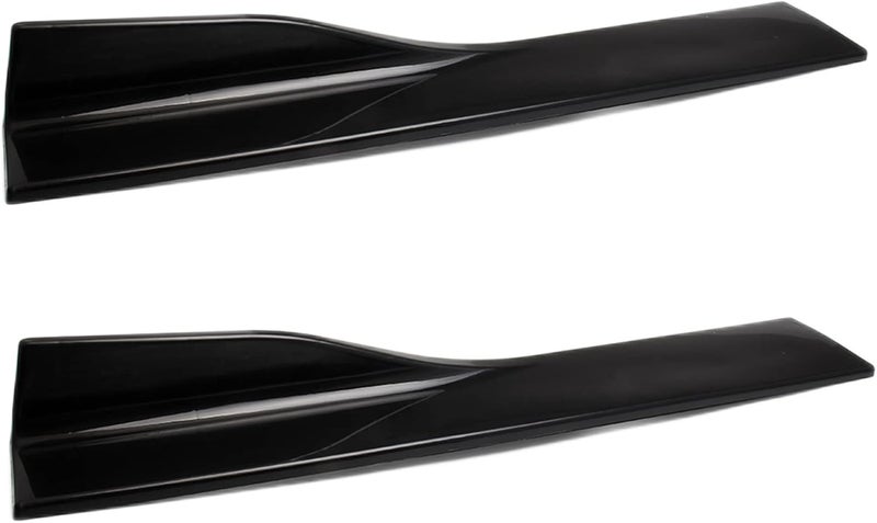 POSENG Universal 86.6 Inch Side Skirts Rocker Panels Extensions Compatible with Subaru,VW, Mazda,Mustang, Honda, Toyota, BMW Chevrolet, Ford, Mazda - Image 2